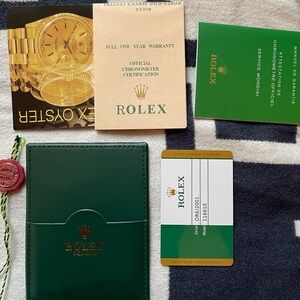 Rolex Submariner Booklet Set